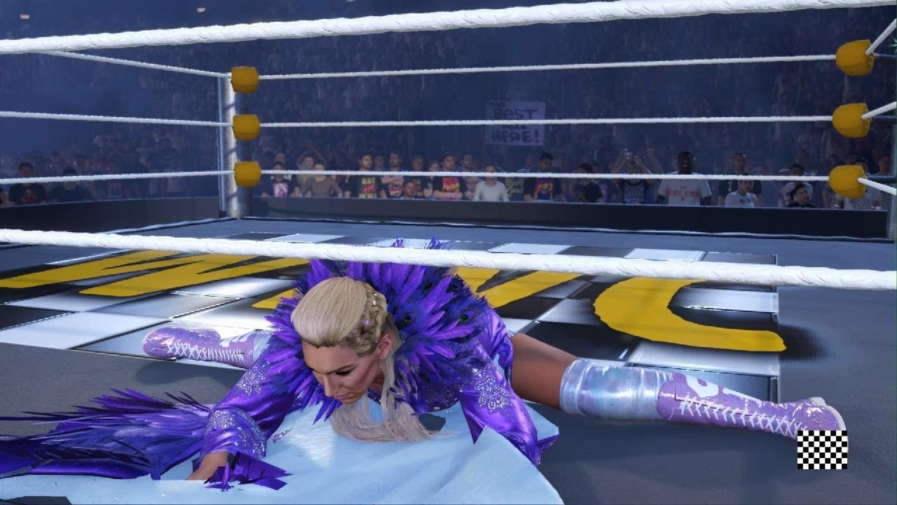WWC Charlotte flair vs Bianca Belair vs Gail Kim