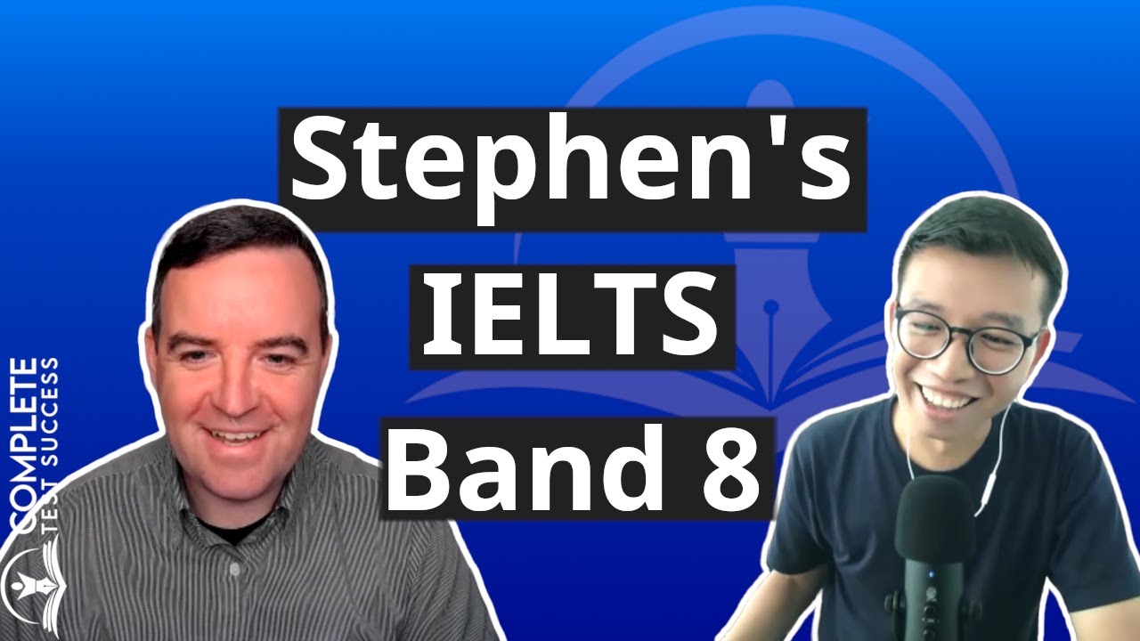 Stephen's Band 8 with Complete Test Success