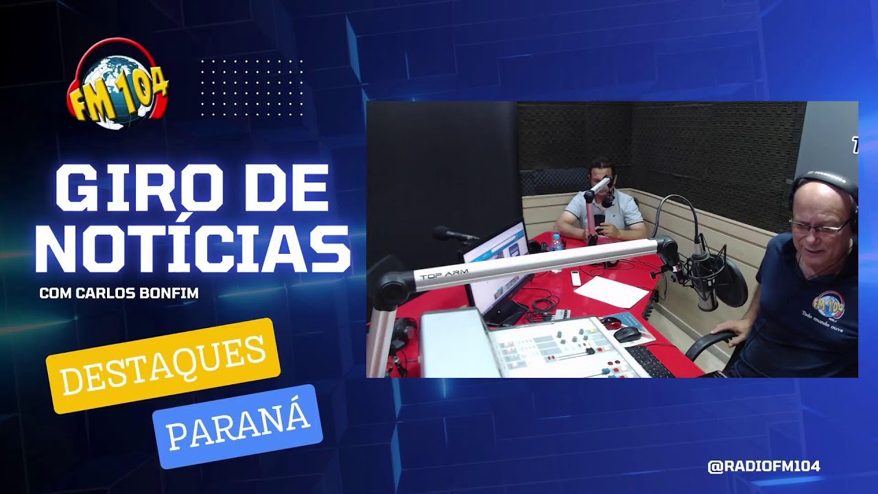 Giro de Notícias com Carlos Bonfim