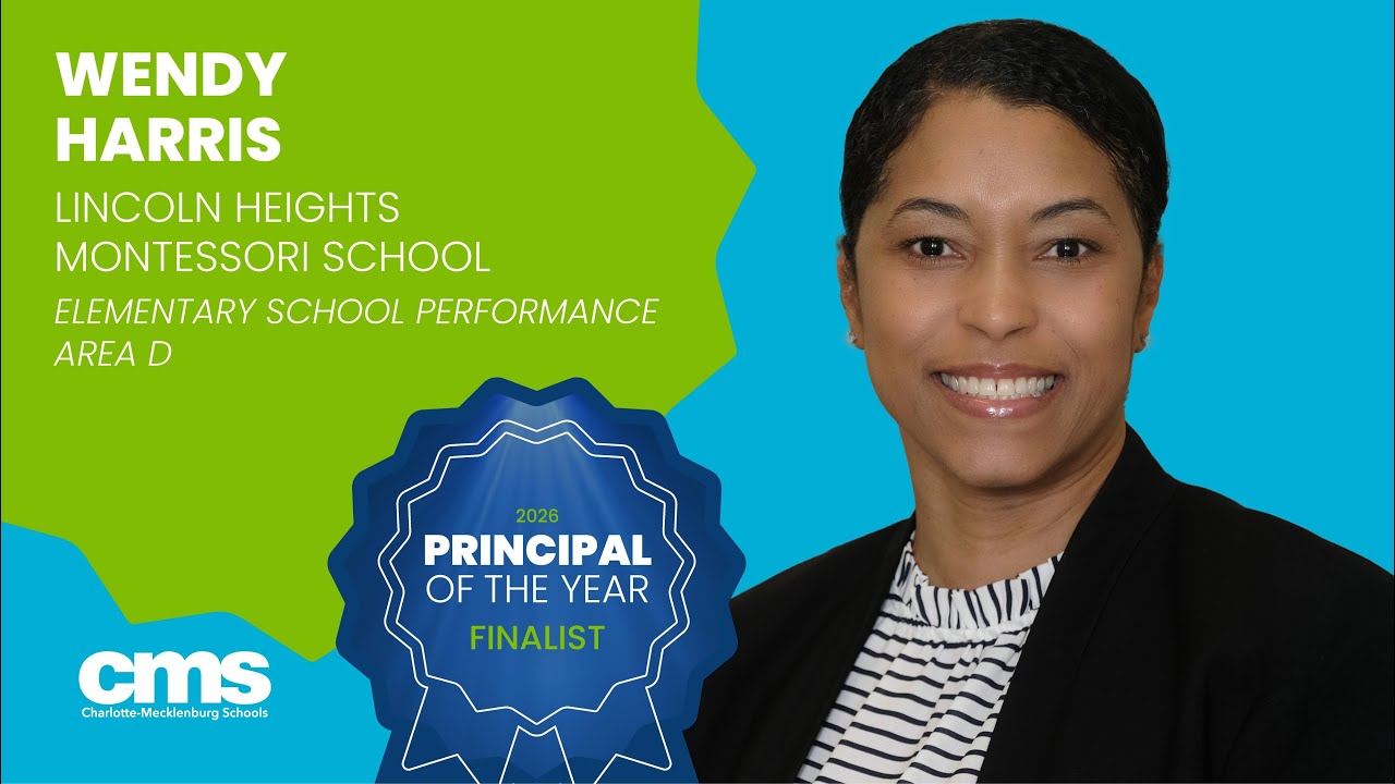 Principal Wendy Harris is a finalist for the 2026 Principal of the Year Award.