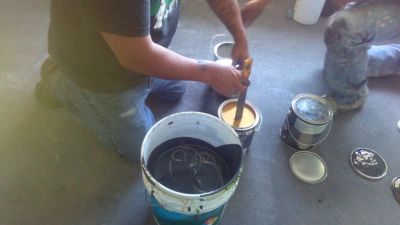 Como se prepara una pintura de poliuretano
