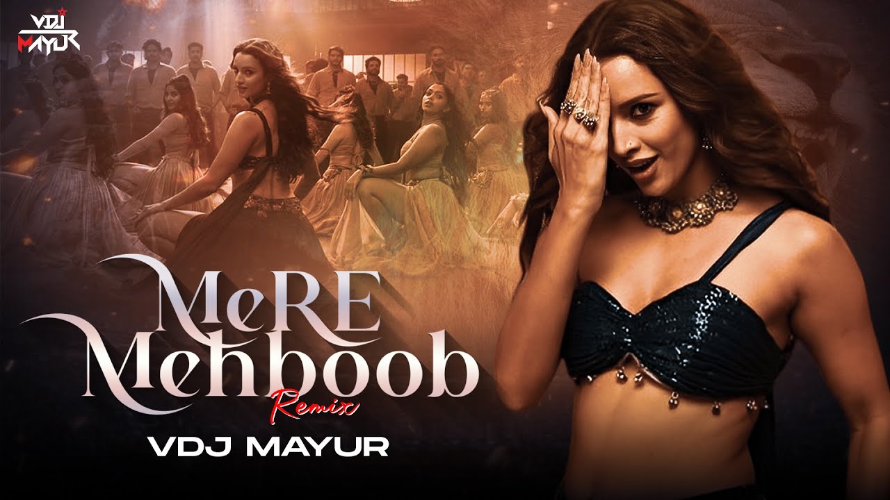 Mere Mehboob x Jehda Nasha (REMIX) | VDJ MAYUR | 4K  | Rajkummar | Triptii Dimri