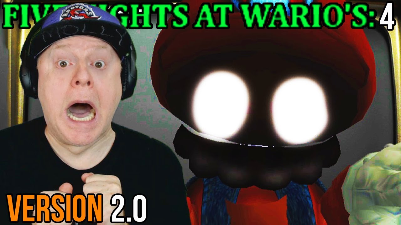 MARIO HID IN THE KITCHEN WAITING TO JUMPSCARE ME | FIVE NIGHTS AT WARIO'S 4 { WEEK 2 END + EXTRAS }