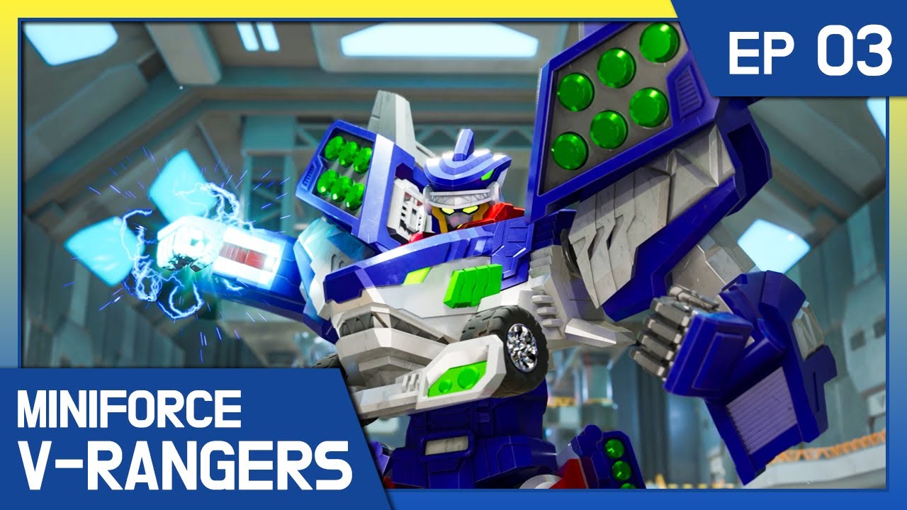 [Miniforce V-Rangers] ❇️Ep.03 Let’s Go, Sharkross V