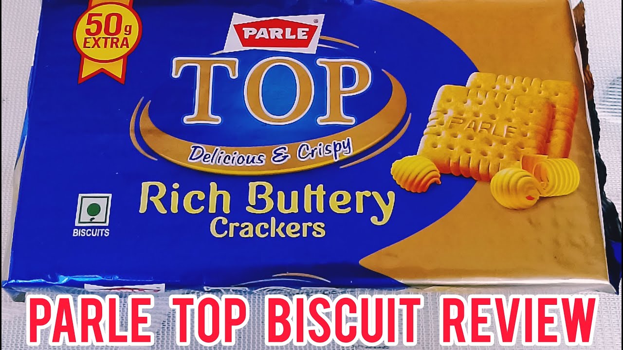 Parle Top Biscuit Review | Rich Buttery Crackers | Delicious & Crispy Biscuits