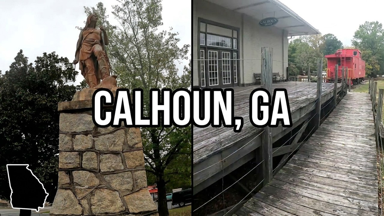Exploring CALHOUN, GEORGIA: Walking Tour