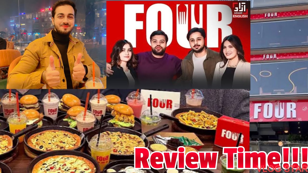 Four restaurant  DHA Raya | Food Review |sistrology aur Duky bhai ka restaurant