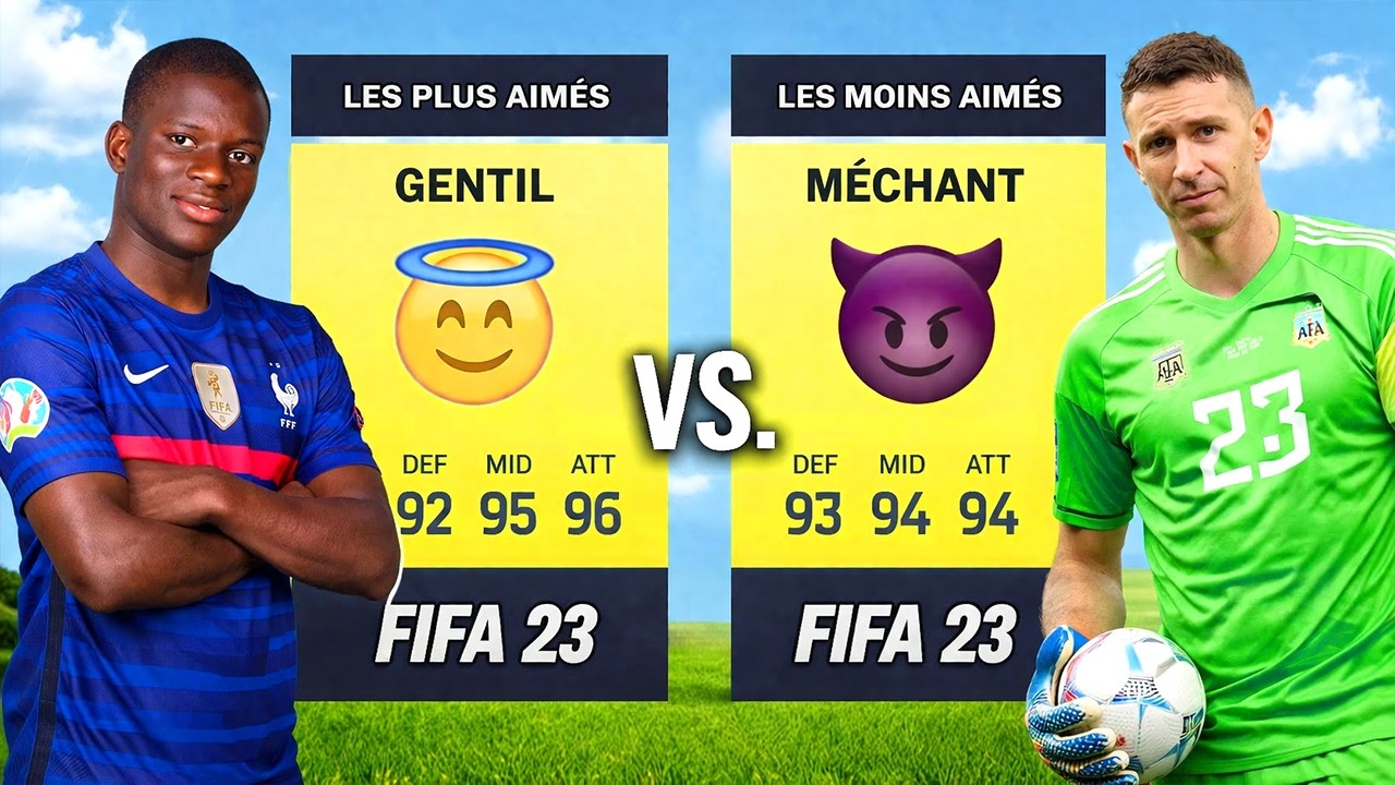 GENTILS vs MÉCHANTS sur FIFA 23 ! 😲 (les méchants font que des tacles)