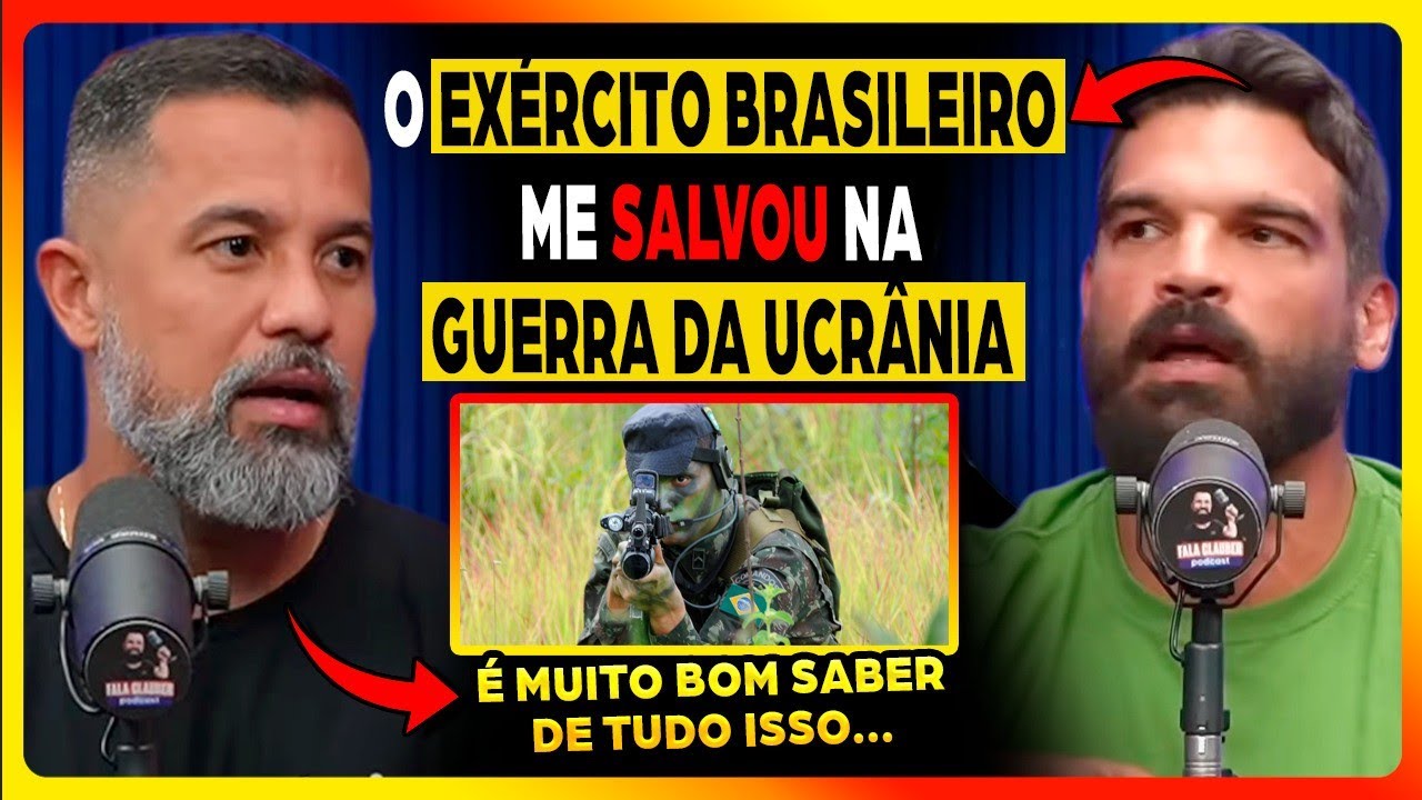 COMANDANTE na UCRÂNIA: O EXÉRCITO BRASILEIRO é FRACO pra ENTRAR em GUERRA? | Fala Glauber