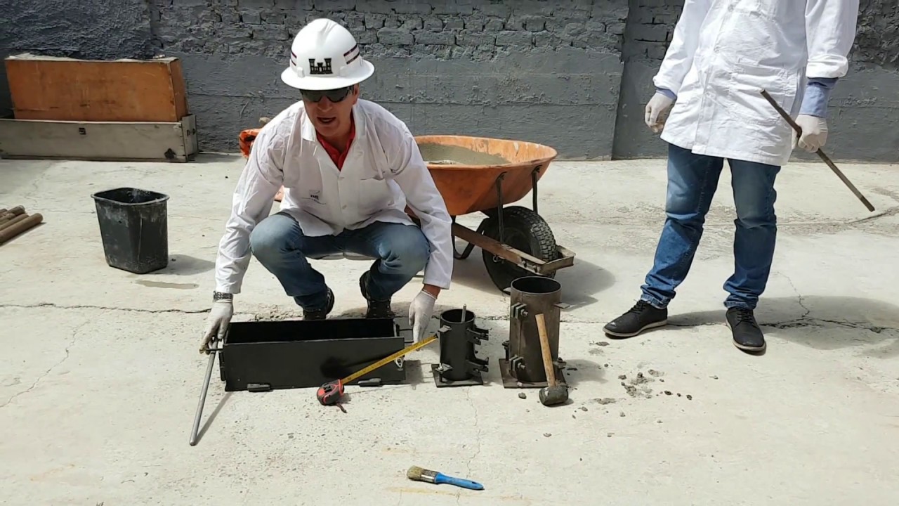 Toma de Muestras de Concreto