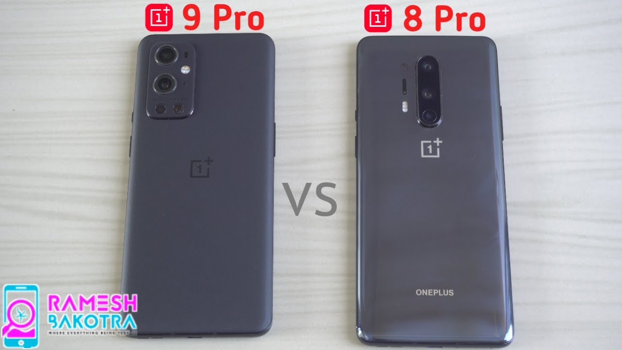 OnePlus 9 Pro vs OnePlus 8 Pro SpeedTest and Camera Comparison