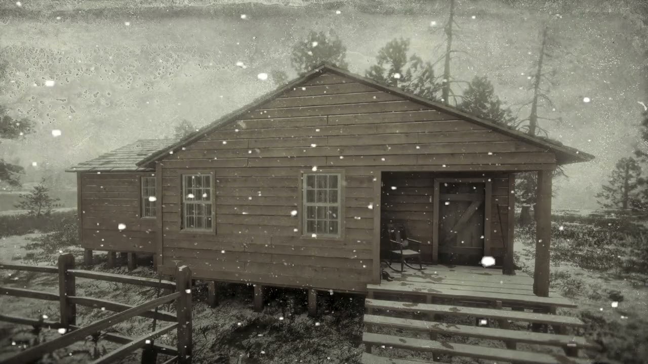 BLIZZARD at cabin in Lapland. Snowstorm for sleeping and howling winds | Nordic Timber Night Haven