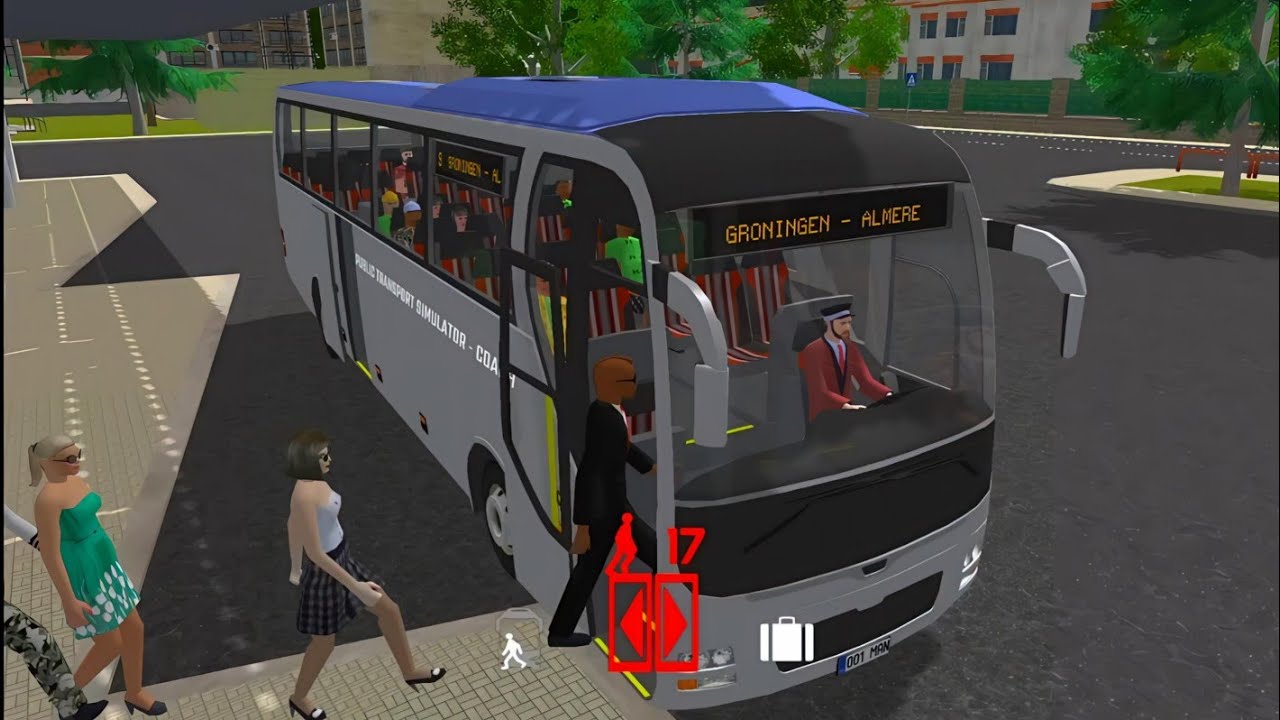 Public Transport Simulator - Coach Gameplay 9 Route Completed