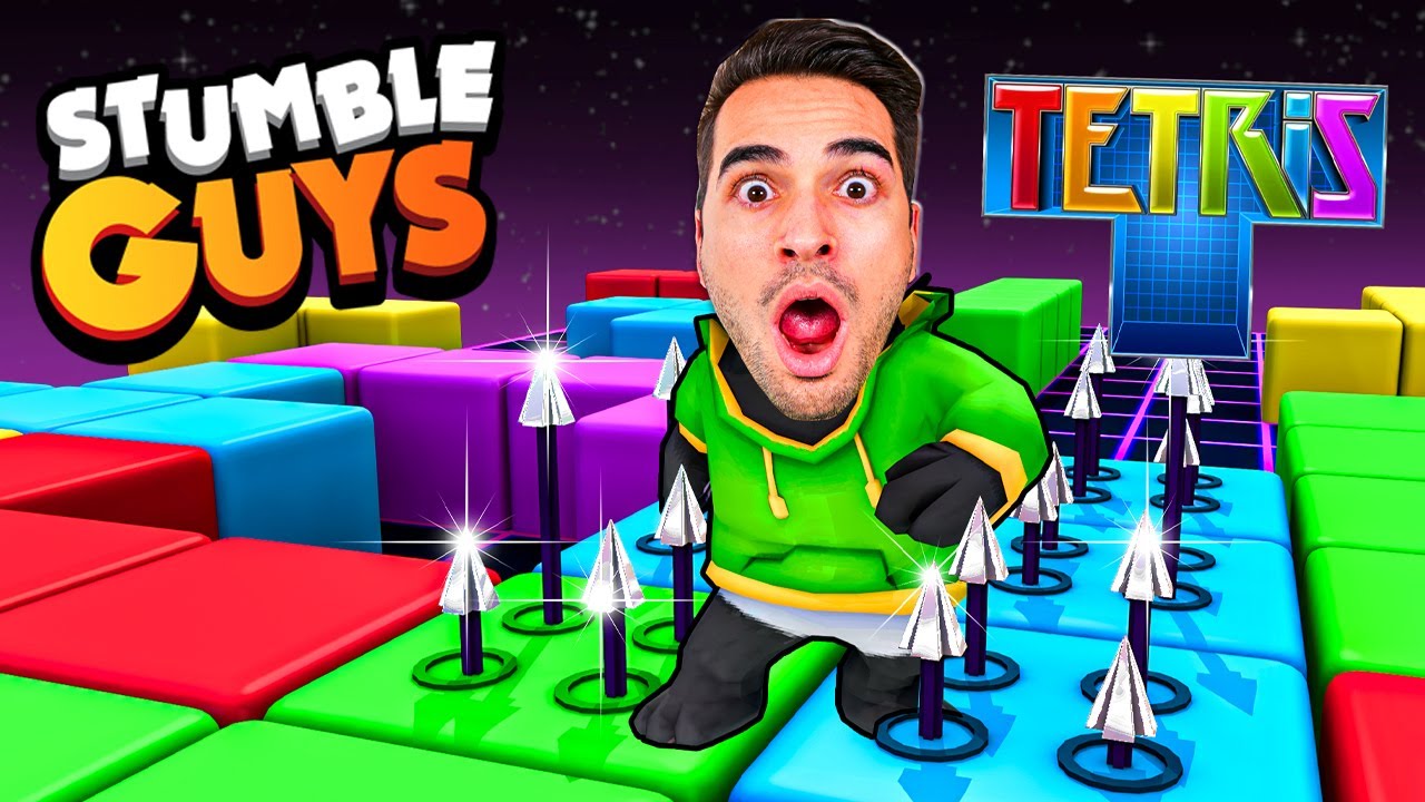 LA NUOVA MAPPA TETRIS SU STUMBLE GUYS