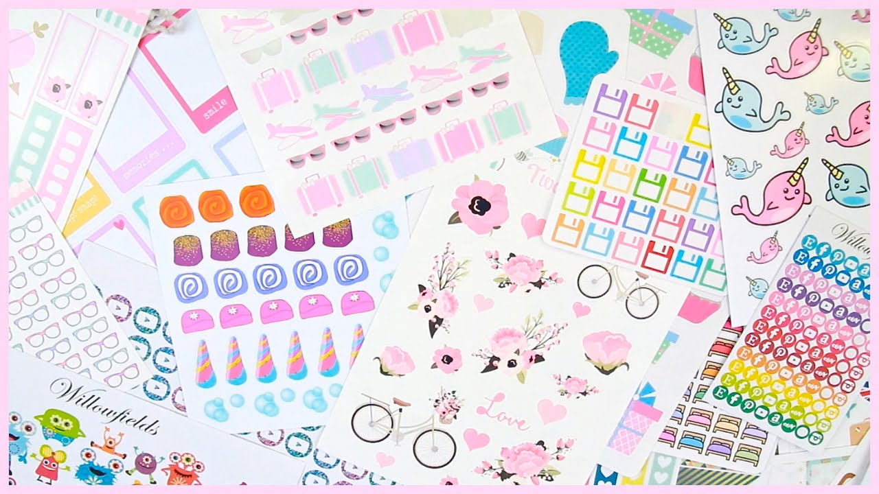 Planner Sticker Haul #3! // #JuneBloom BONUS DAY!