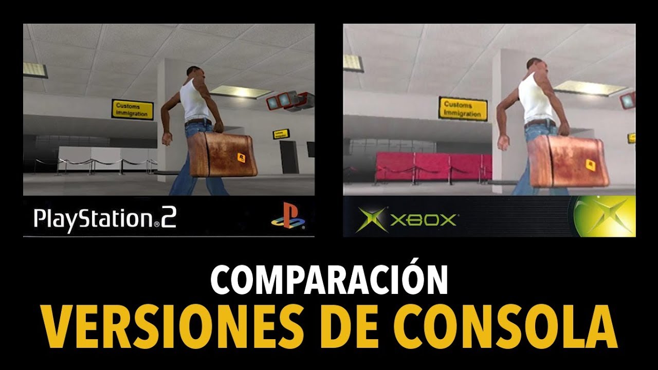 GTA San Andreas | Diferencias entre la versión de XBOX (clásica) y la de PS2
