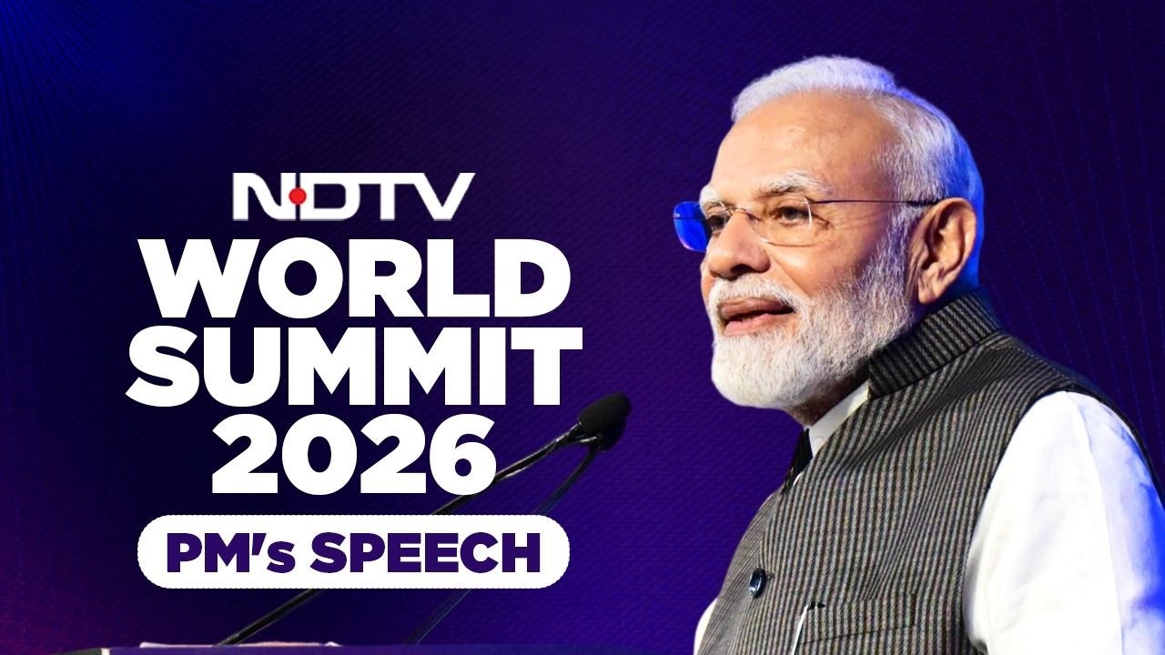 PM Modi&rsquo;s address during NDTV World Summit