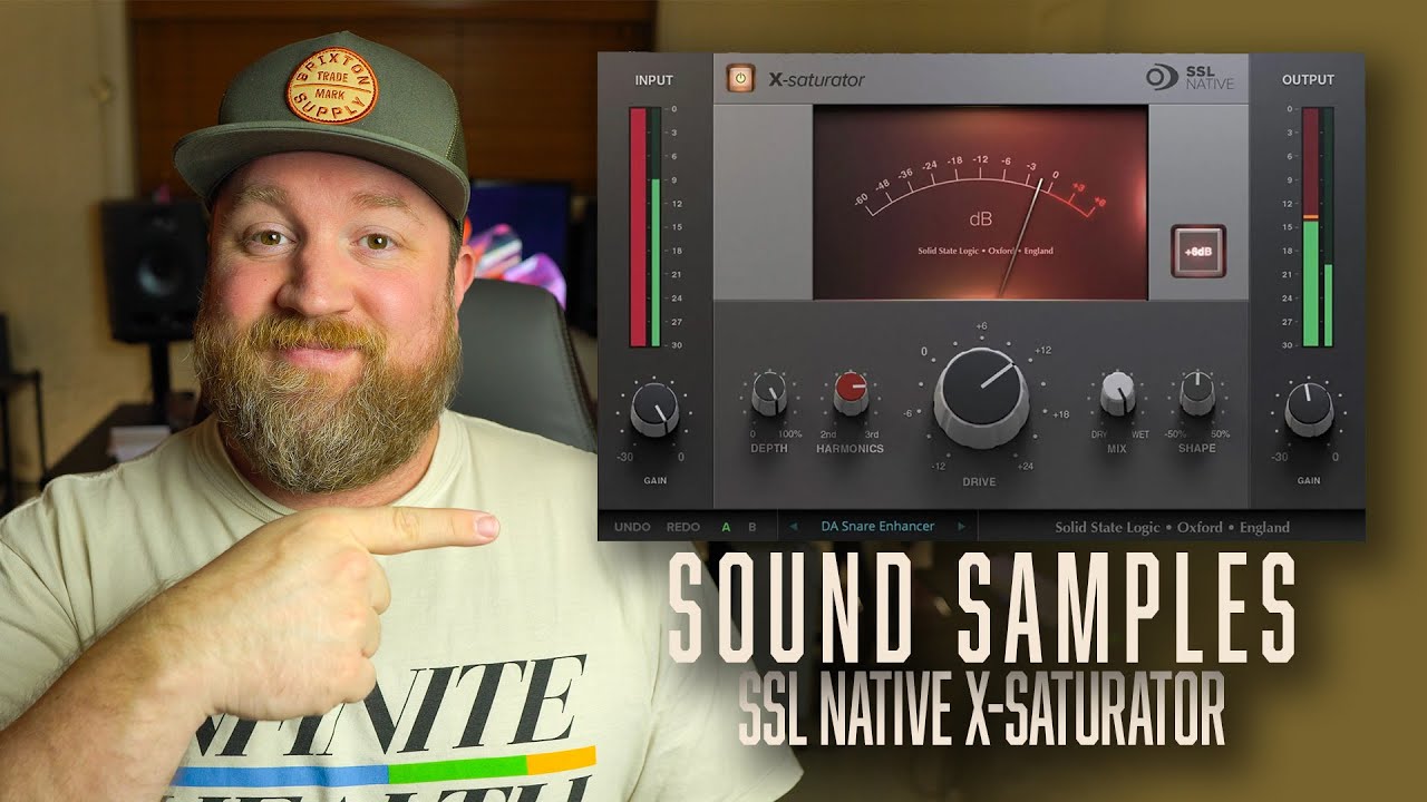 Звуковые образцы | Плагин SSL Native X-Saturator