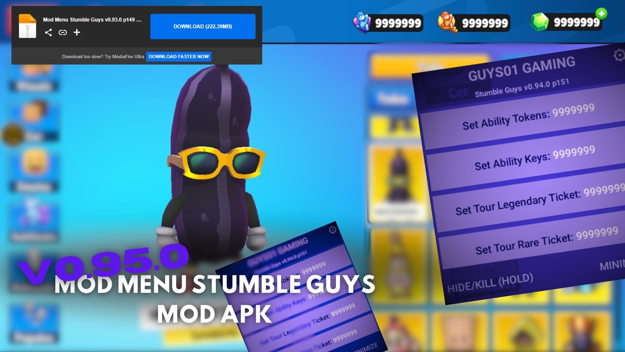 🔥 MOD MENU STUMBLE GUYS 0.95.0 ATUALIZADO &ndash; O MELHOR DE TODOS?