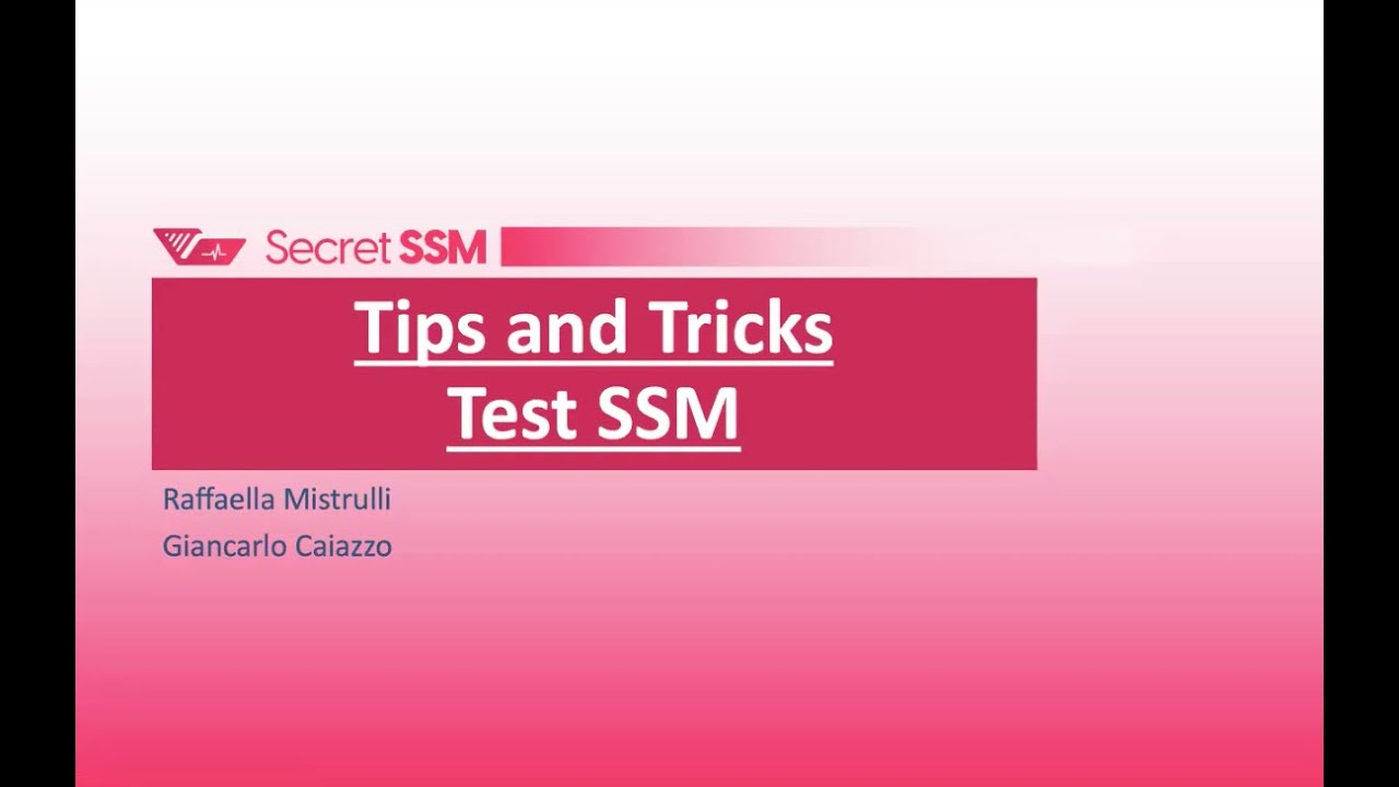 Test SSM: gli errori più comuni e come evitarli