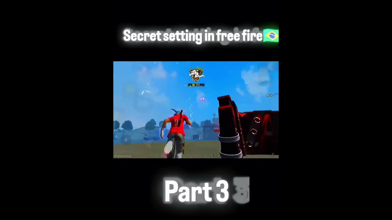 Free Fire Secret Setting 😱🔥Part – 3 | Pro Players Use This Trick 💥Noob ➜ Pro Feel Guaranteed 😈🎯