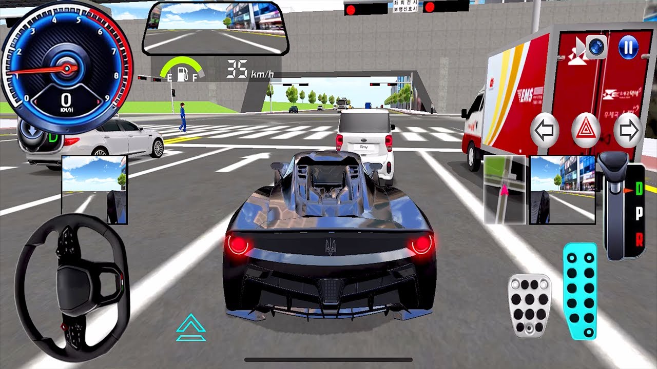 New Ferrari Car Driving - in Traffic Rules Signal 3D Driving Class Android Gameplay