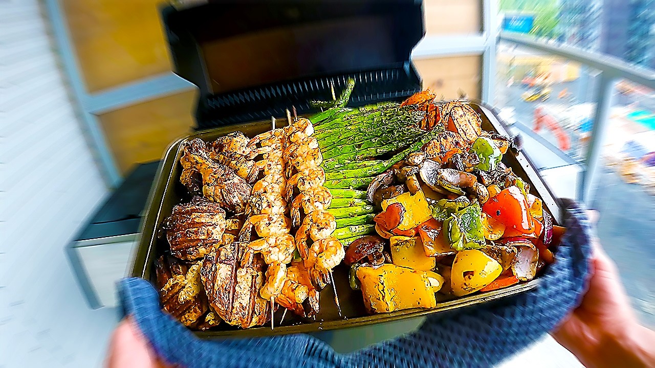 POV: Meal Prep On The Grill | Lazy AND Effective!