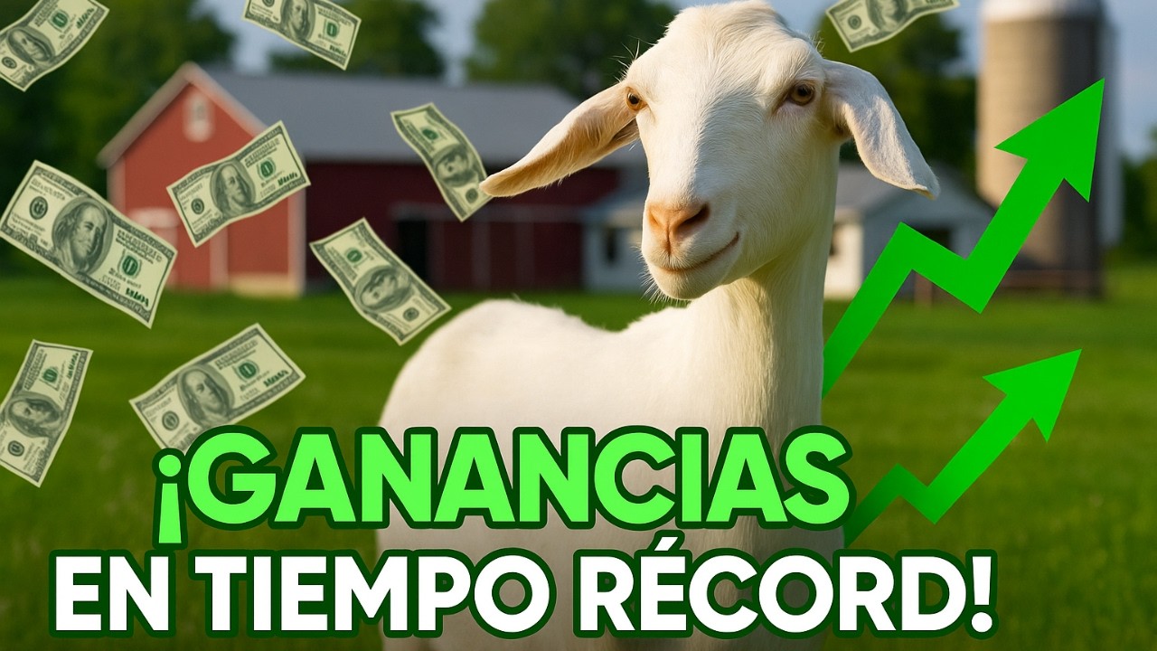 Cabras S&uacute;per Productivas  Aumenta Ganancias en Tiempo R&eacute;cord