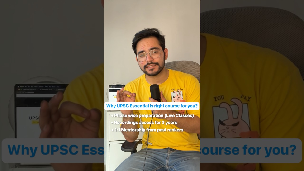 Why UPSC preparation should start with Indian Polity?