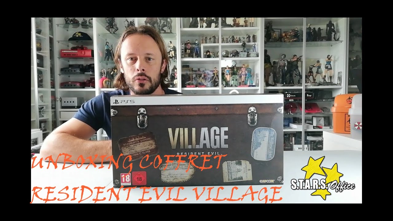 #3 STARS OFFICE Unboxing Coffret Collector PS5 RESIDENT EVIL VILLAGE