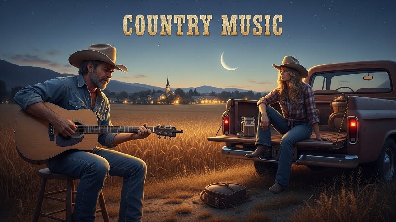 QUIET TOWN COUNTRY BALLADS – Evening Lights & Simple Stories 🌙🏘️