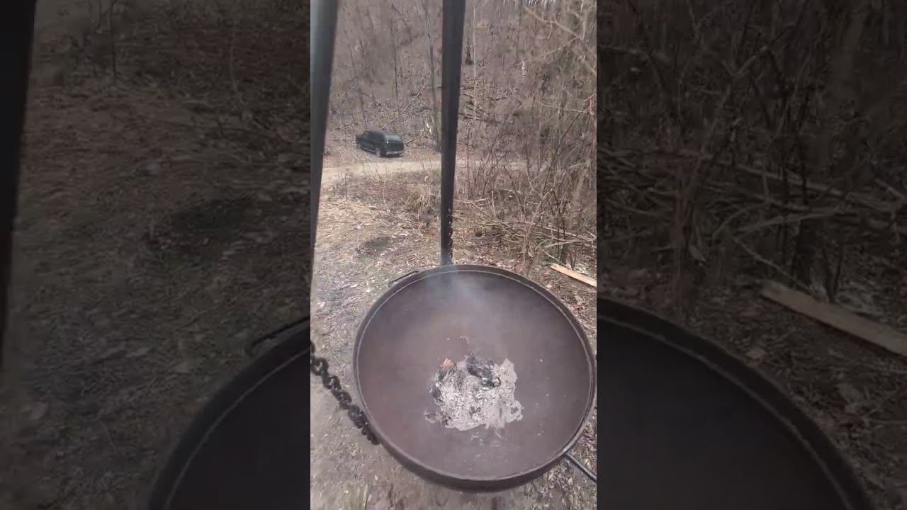 Hanging Cauldron Fire Pit Build