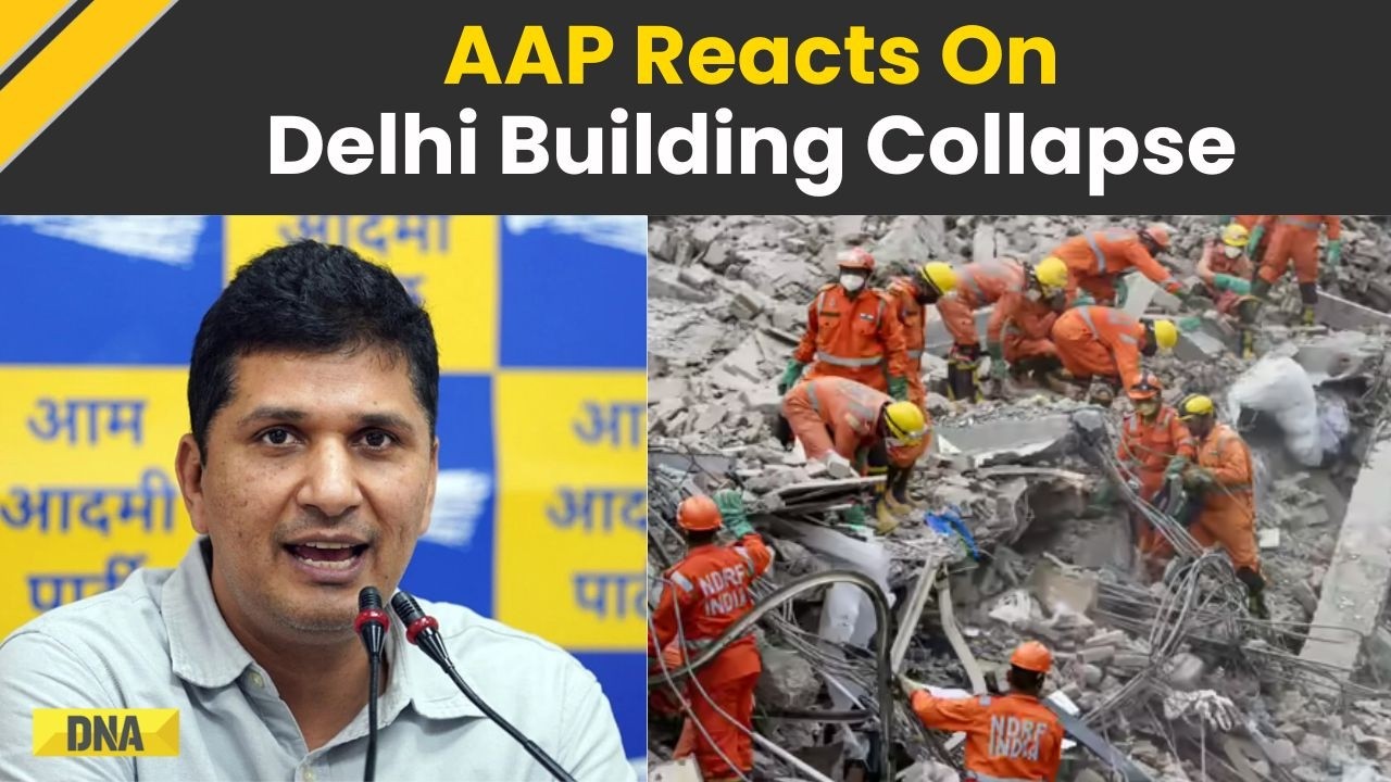 Delhi News: AAP's Saurabh Bharadwaj Reacts To Tragic Saket Building Collapse | Rekha Gupta