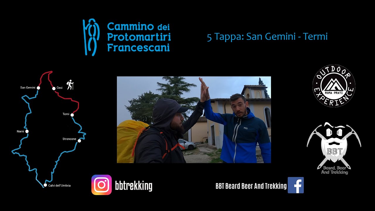 Cammino Dei Protomartiri Francescani 5 Tappa: San Gemini - Terni