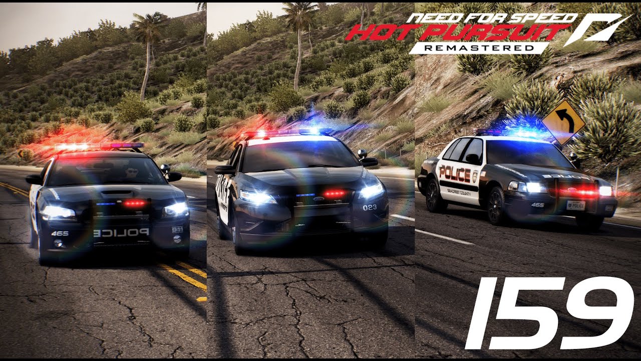 Need For Speed Hot Pursuit Remastered #159 - Dodge Charger vs Ford Taurus vs El Vic of DEATH