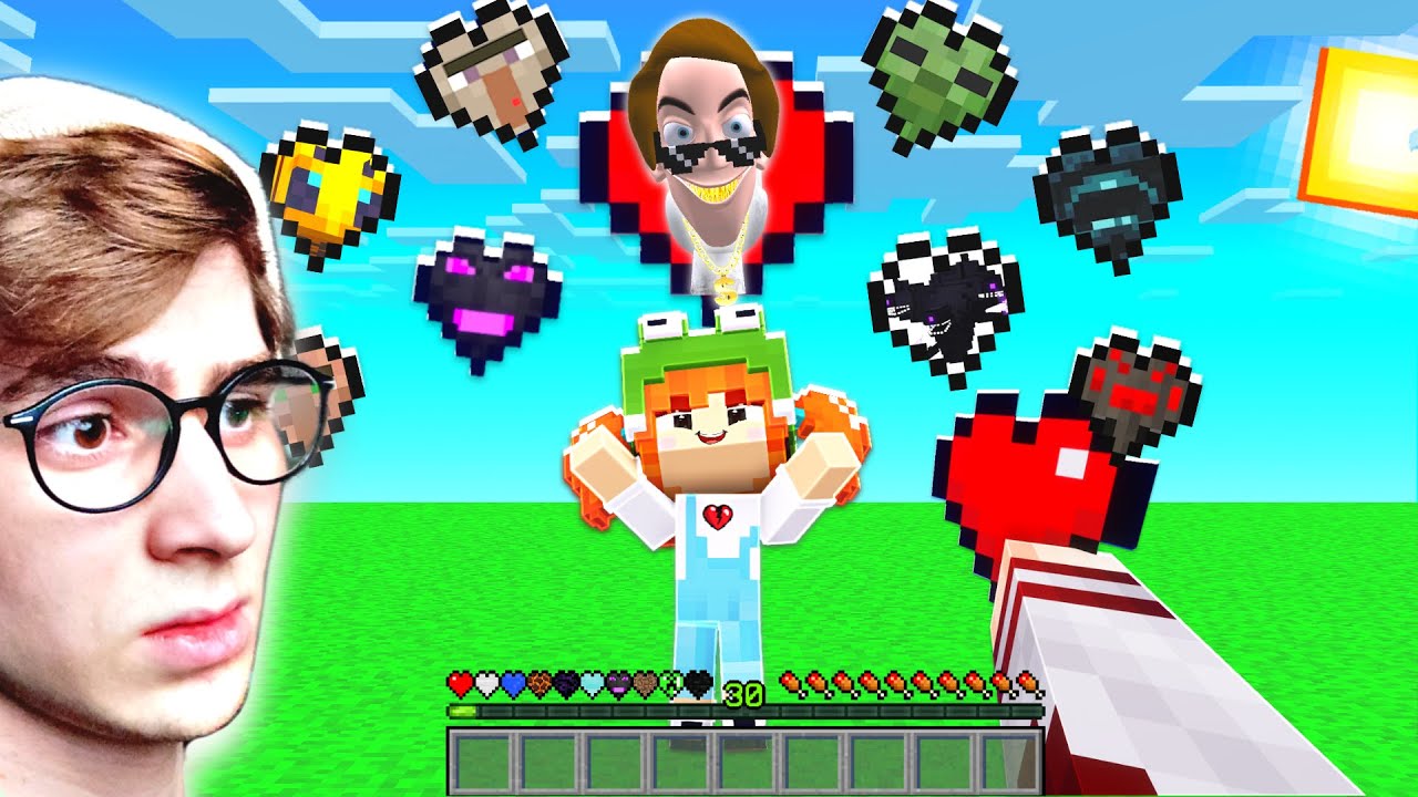 MINEGREEN Özel Boss Kalpleri Var! 😍 w/@sebinchi - Minecraft
