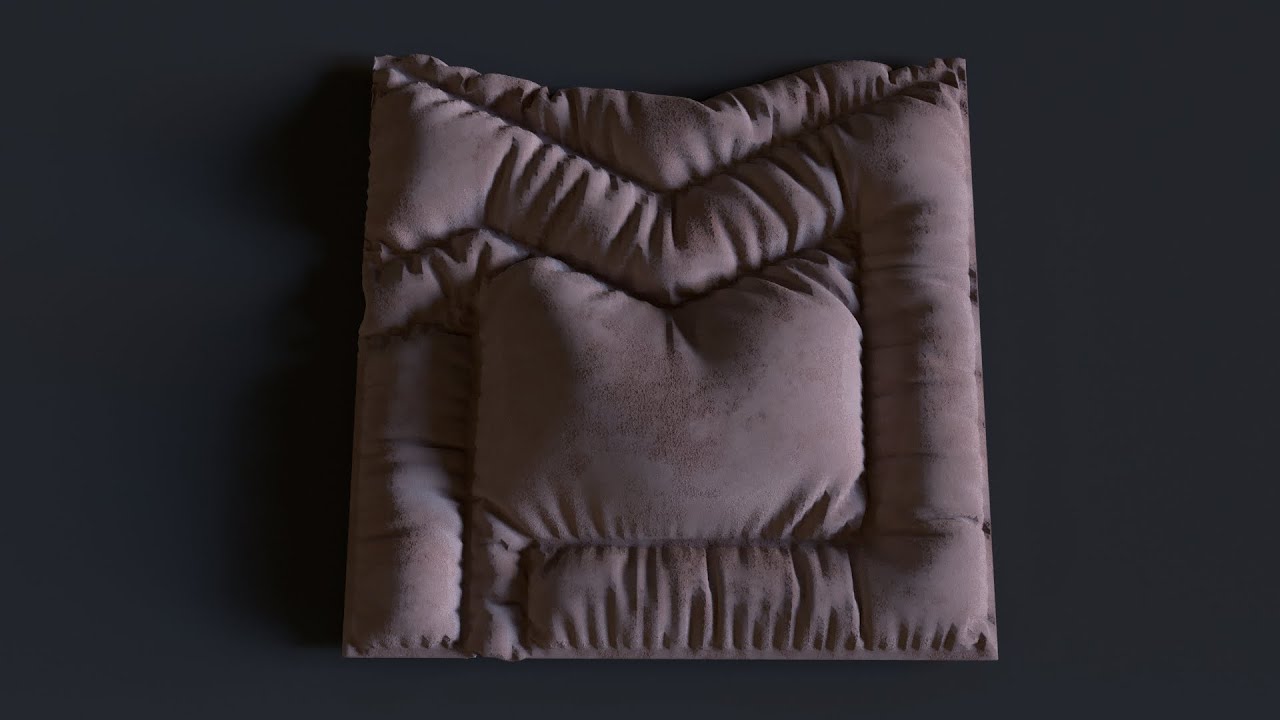 Realistic Cloth Inflation & Stitching: Corona Render & Cinema 4D 2023.1