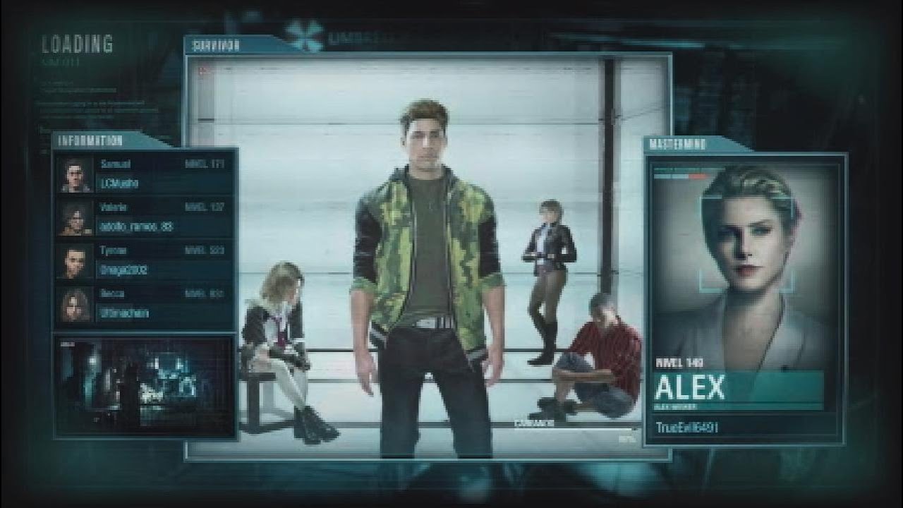Resident Evil Resistance - stealth alex vs high rank team