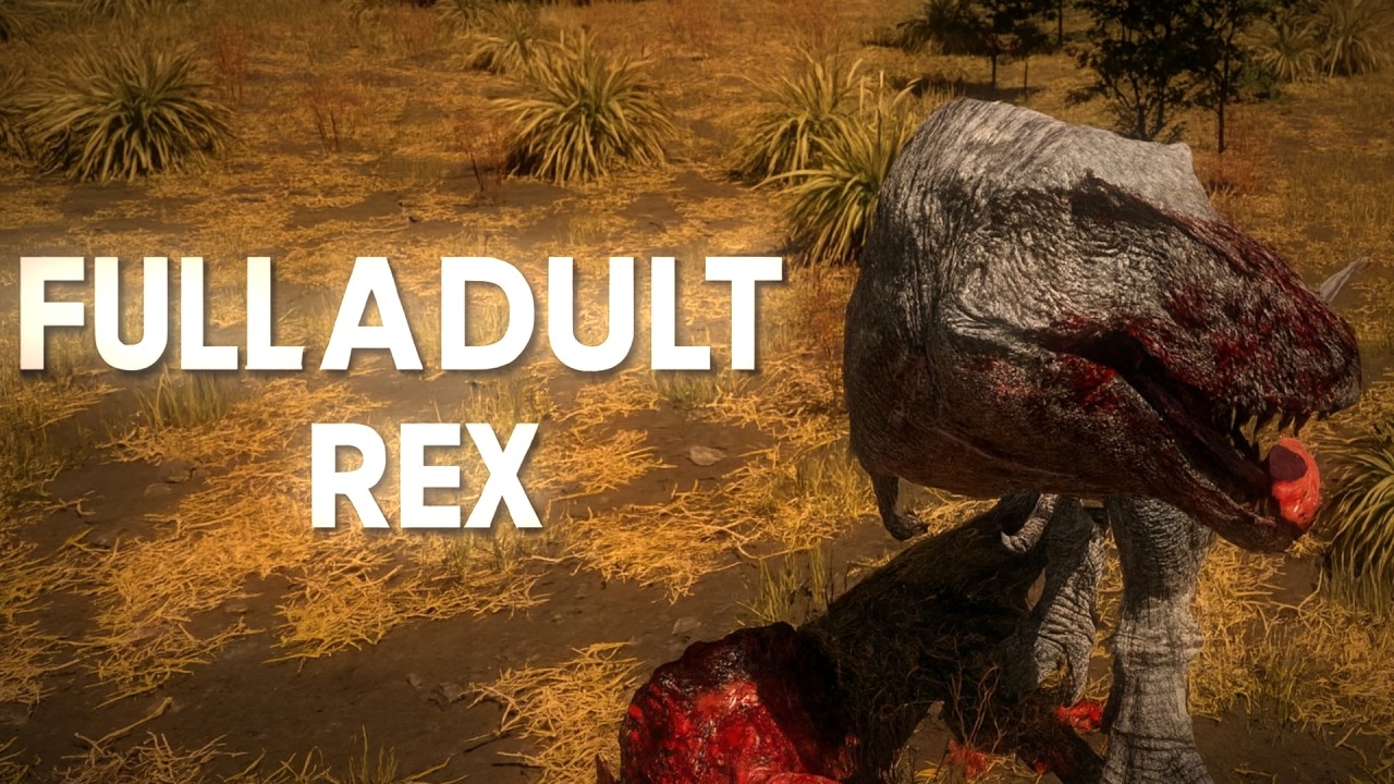 How I Survived to Full Adult │ T Rex Life │ The Isle