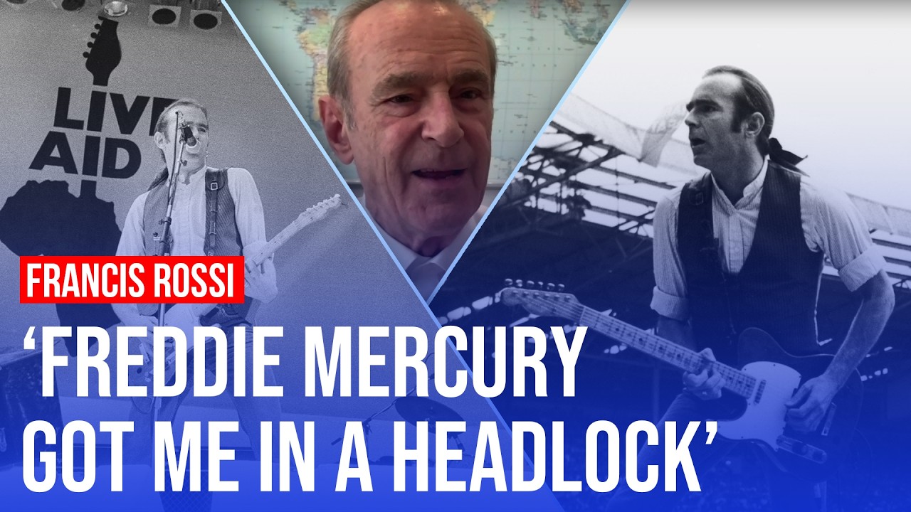 Live Aid: Status Quo frontman reflects on opening iconic event 40 years on | LBC