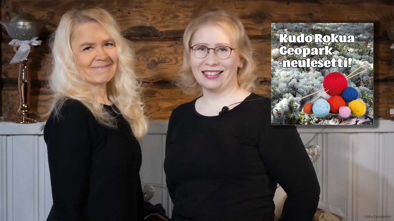 Käsityökisa 2025: Kudo Rokua Geopark -neulesetti