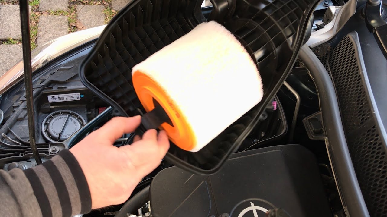 Opel Astra K - Luftfilter wechsel | Airfilter change