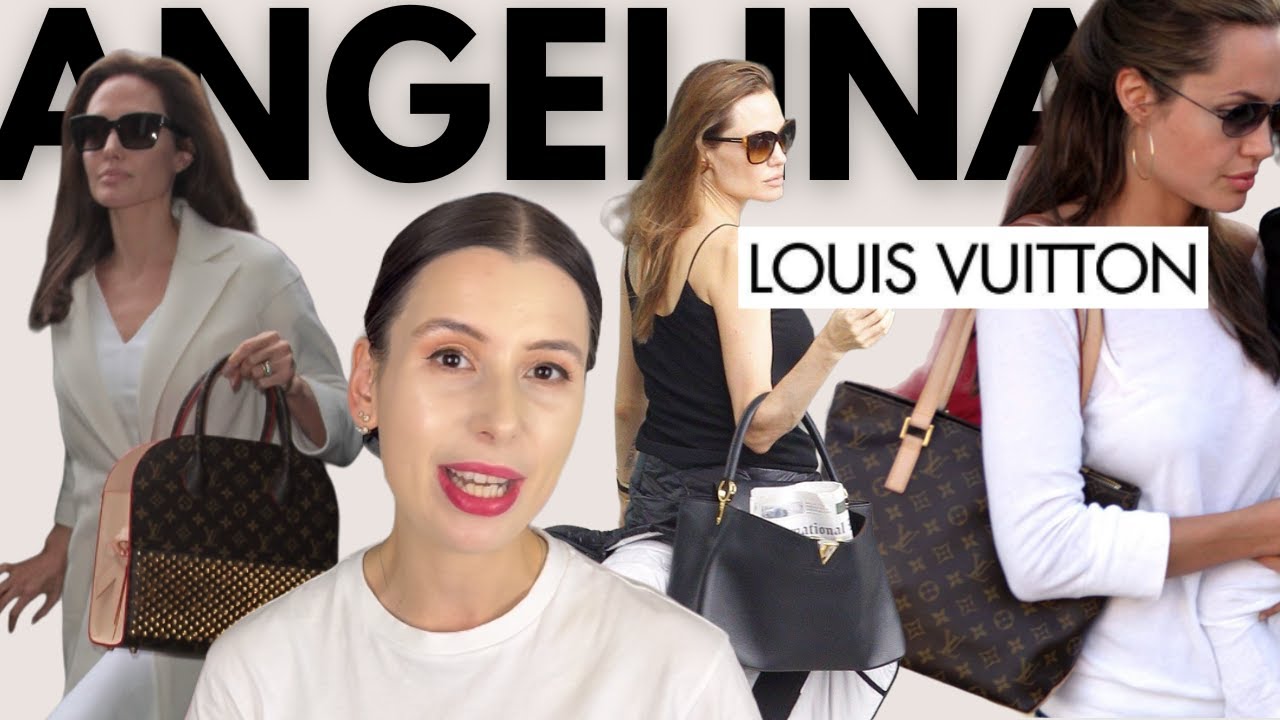 ANGELINA JOLIE'S Louis Vuitton Collection (Monogram Queen) Capucines, Cabas Mezzo, Sac Plat, Artsy