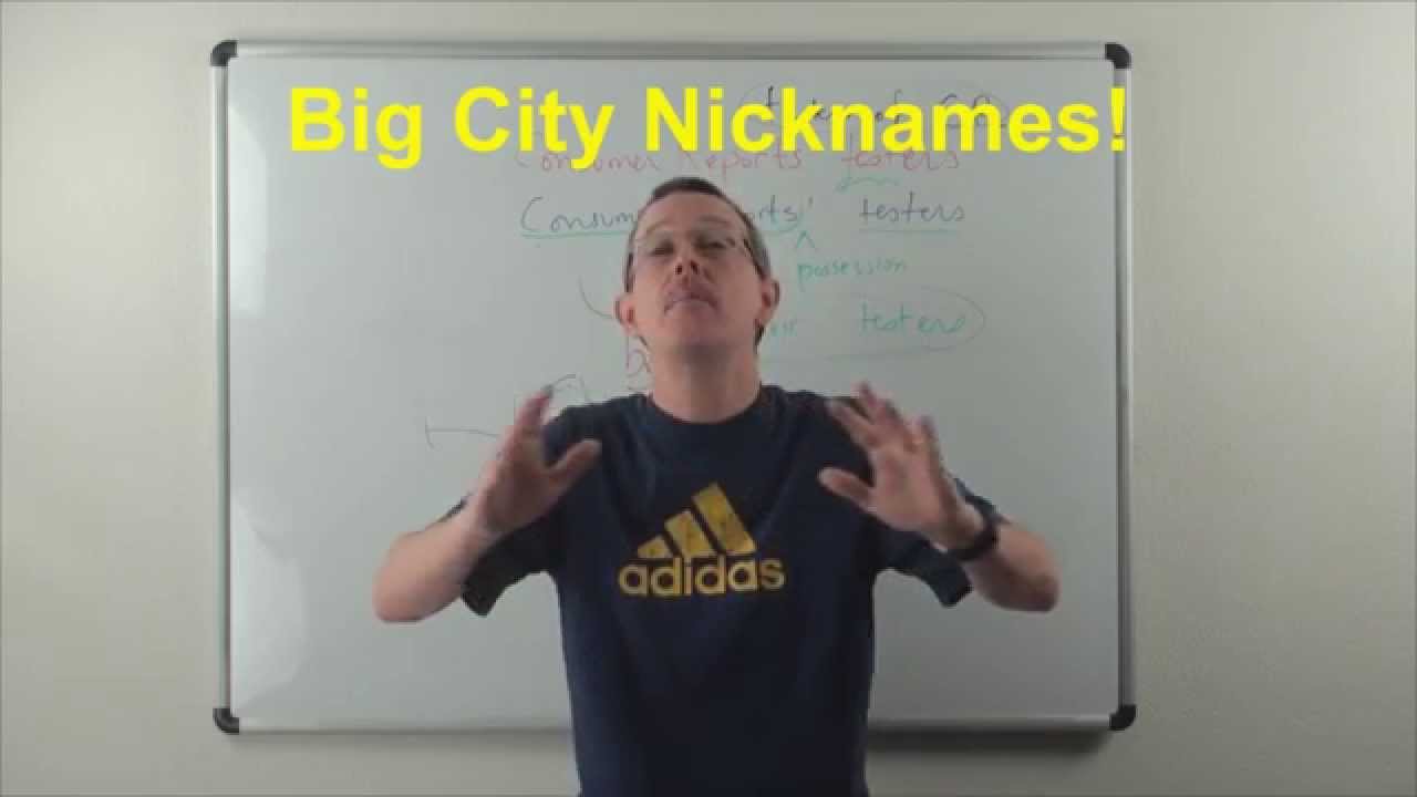 Learn English: Daily Easy English 0874: Big City nicknames