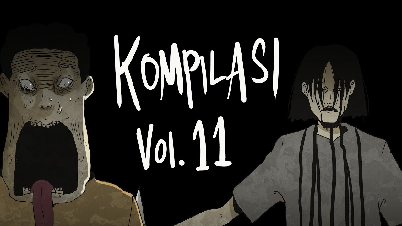 Kompilasi Vol. 11 - Gloomy Sunday Club Animasi Horor Kartun Hantu