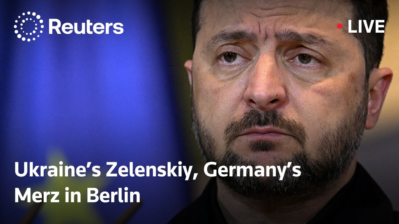 LIVE: Ukraine’s Zelenskiy, Germany’s Merz hold press conference