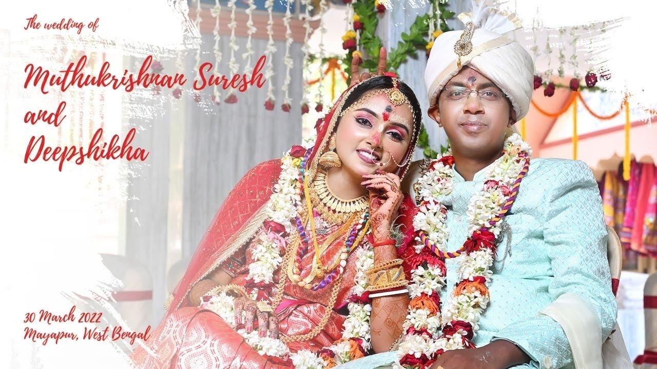 🌸 Divine ISKCON Wedding in Mayapur | Muthukrishnan Suresh 💍 Deepshikha | Haldi, Mehendi & Rituals 💫