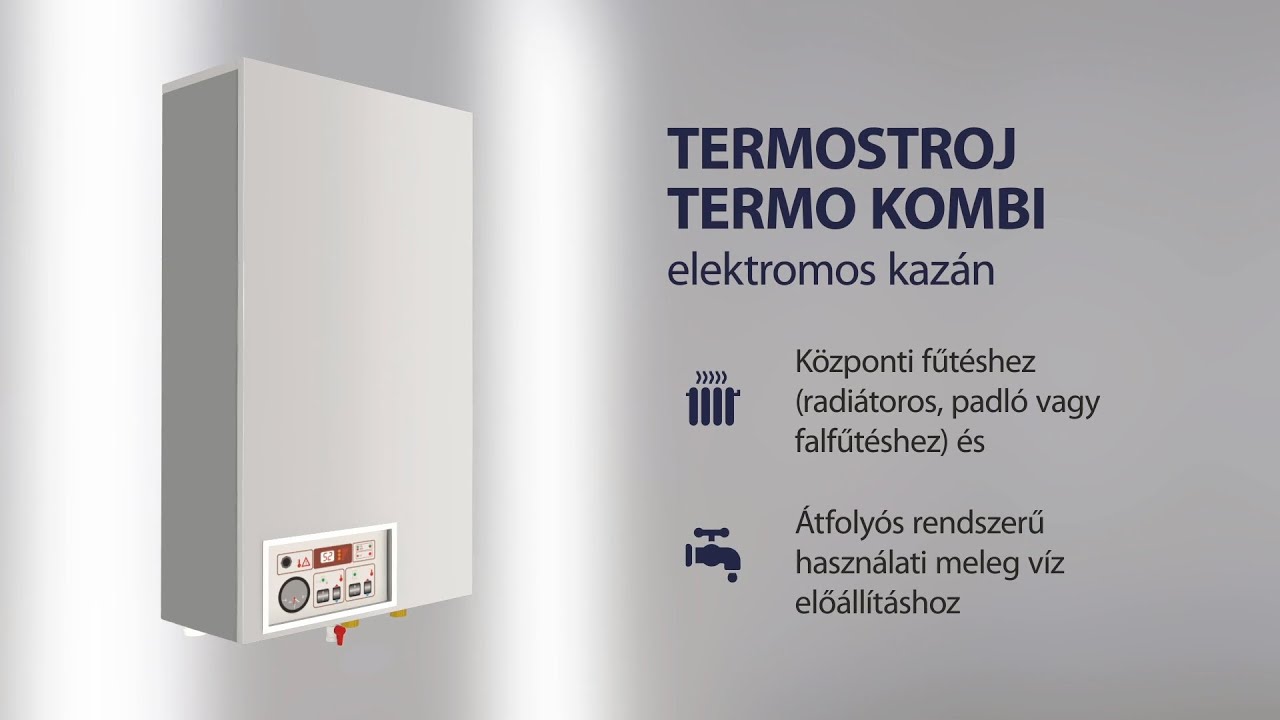 Termostroj Termo Kombi elektromos kazánok