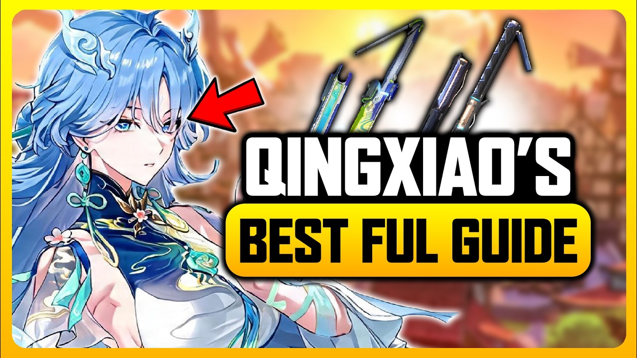 Гайд на Qingxiao (ЛУЧШИЙ ПОЛНЫЙ ОБЗОР): Лучшая F2P-сборка, оружие, эхо, команды, советы и многое ...