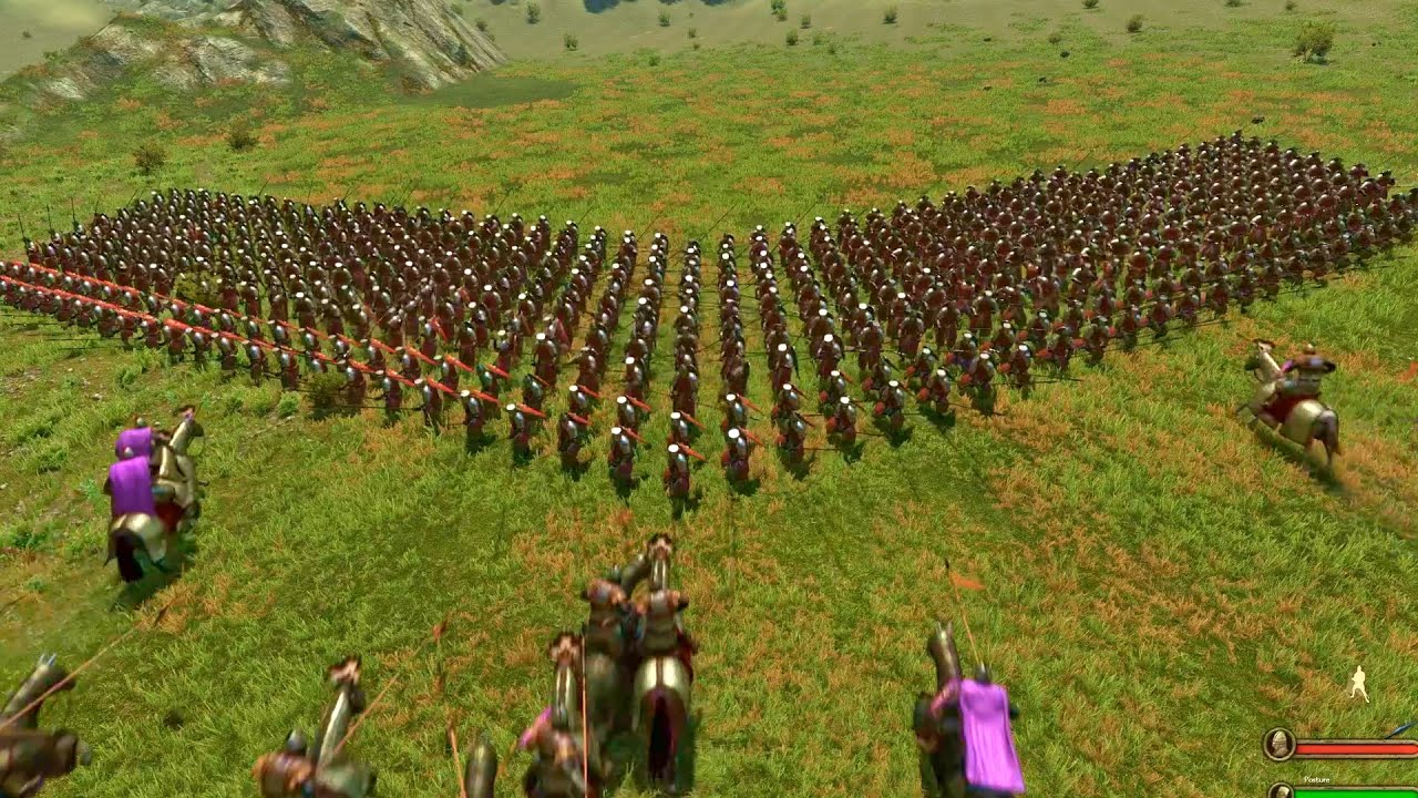 500 Charging Cavalry VS 500 Bracing Spearmen. Who wins?